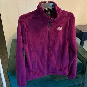 The North Face velvet zip up